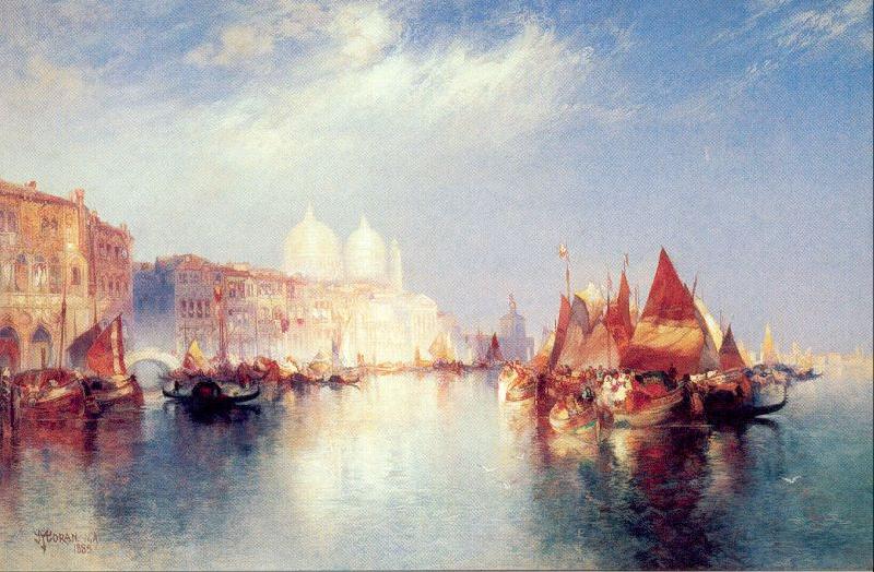 Moran, Thomas The Grand Canal oil painting image